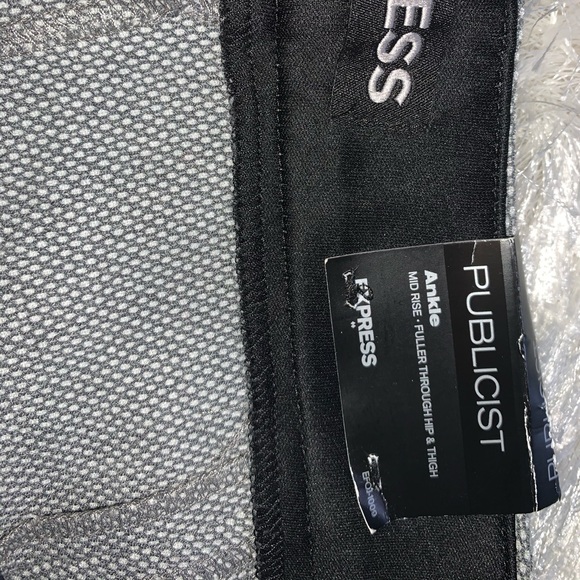 Express size 2 dress pants new with tags grey - Picture 3 of 4